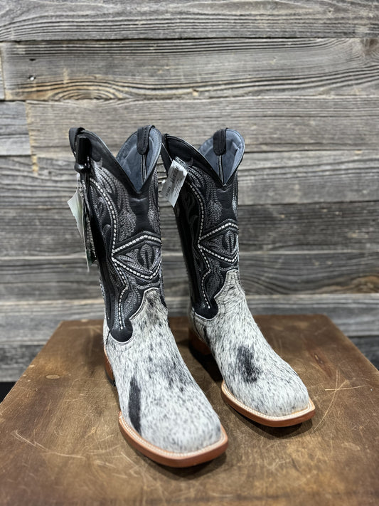 TML207139 WOMEN'S HAIR ON COWHIDE BLACK&WHITE BOOT