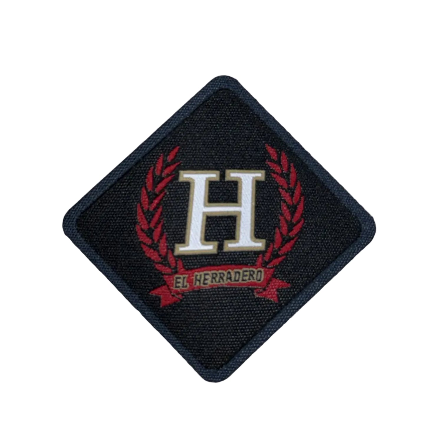 EL HERRADERO RHOMBUS PATCH BLACK/RED