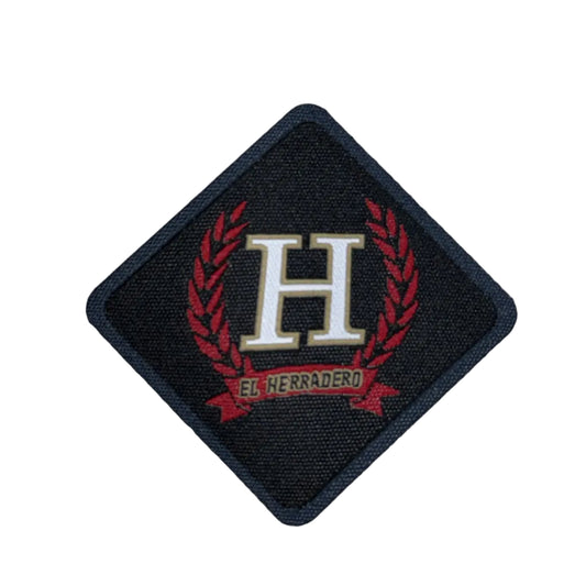 EL HERRADERO RHOMBUS PATCH BLACK/RED