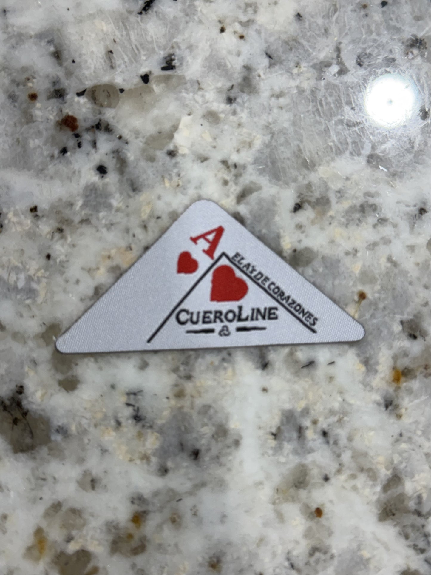 CUEROLINE CUTOFF CARD A HEART