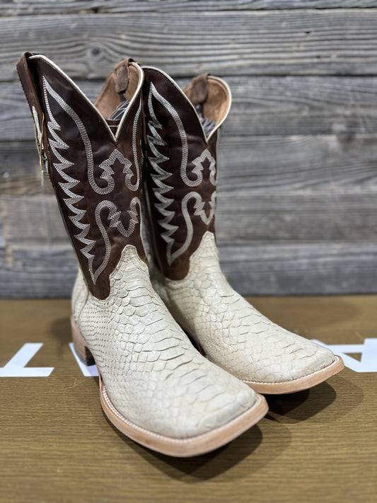 RANCHERS PYTHON BONE MATTE RANCHER TOE