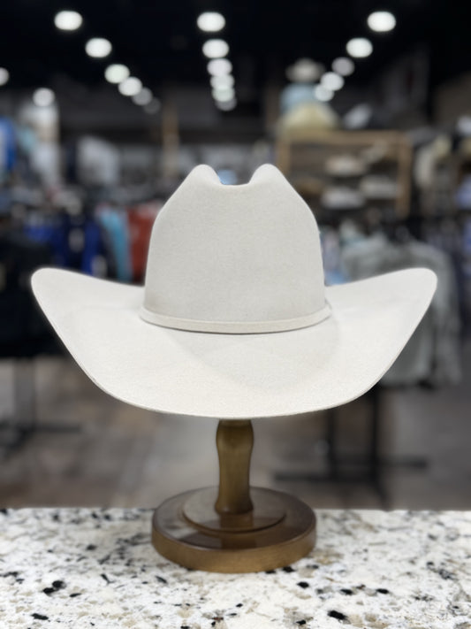 RESISTOL FELT 5X SILVERBELLY FIVE STAR 4 1/4 INCH BRIM