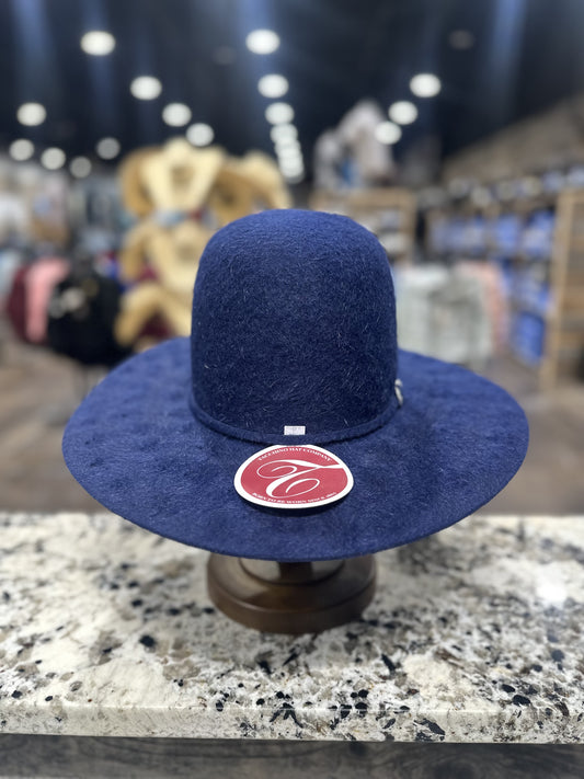 TACCHINOS FELT 10X GRIZZLY NAVY OPEN CROWN