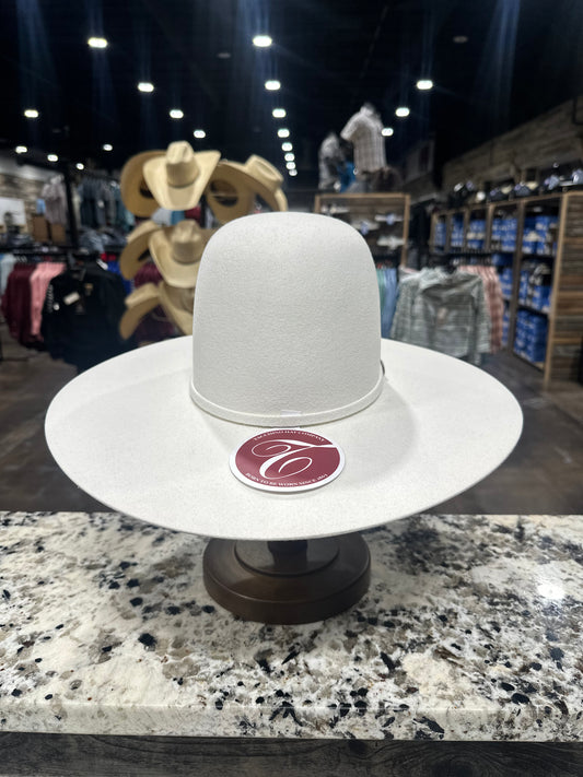 TACCHINOS FELT 20X SILVERBELLY OPEN CROWN