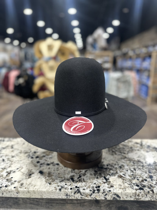 TACCHINOS FELT 30X BLACK OPEN CROWN