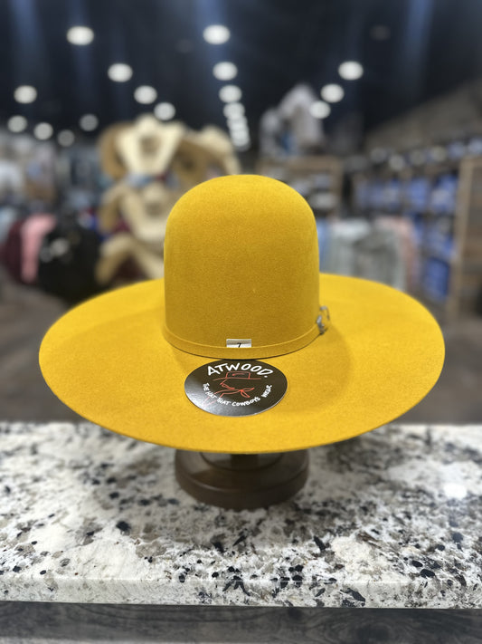 ATWOOD FELT 5X MUSTARD OPEN CROWN