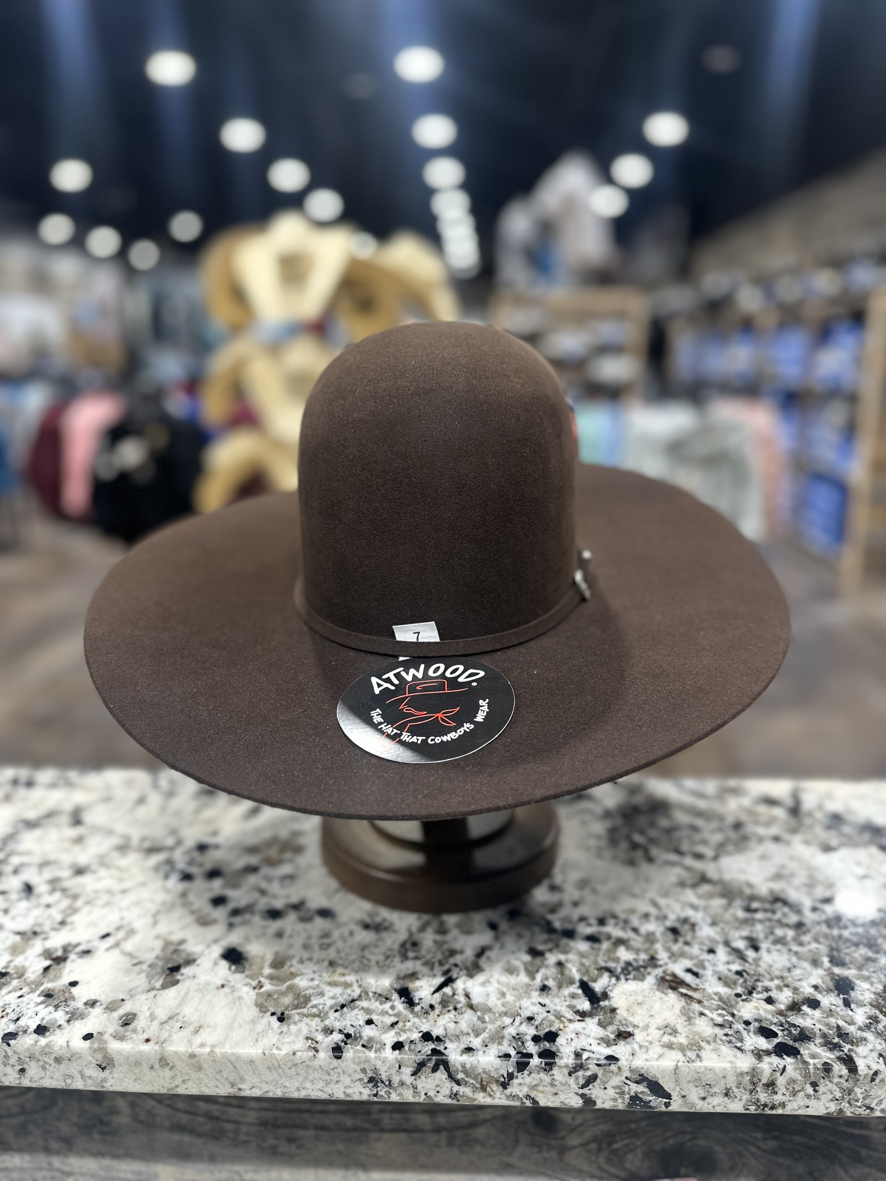 ATWOOD 7X FELT - CHOCOLATE- OPEN CROWN 5 display picture 2