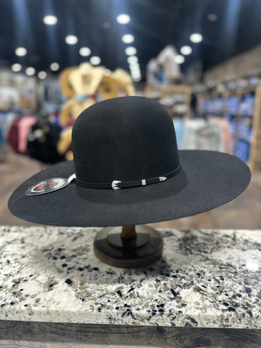 ATWOOD FELT 20X BLACK OPEN CROWN