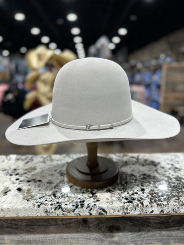 RODEO KING FELT 7X SILVERBELLY OPEN CROWN