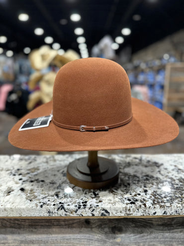 RODEO KING FELT 7X RUST OPEN CROWN