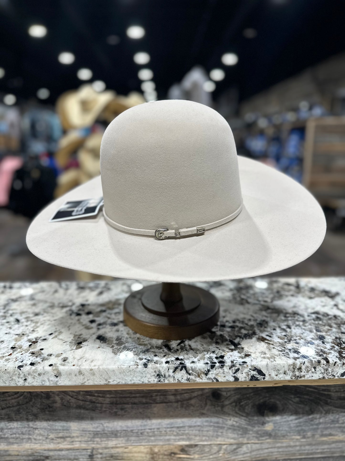 RODEO KING FELT 30X SILVERBELLY OPEN CROWN
