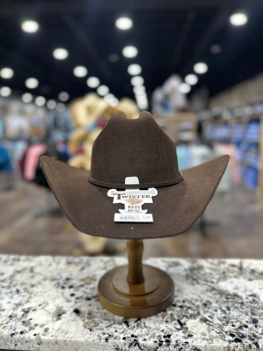 T7101047 | TWISTER FELT 2X CHOCOLATE