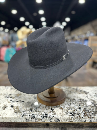 CUERNOS CHUECOS FELT6X BLACK OPEN CROWN