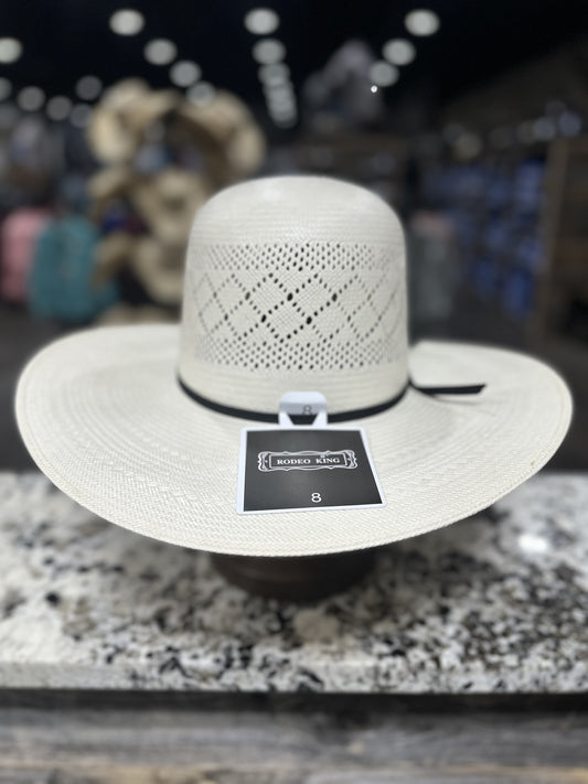 RODEO KING STRAW 25X DOUBLE DIAMOND OPEN CROWN