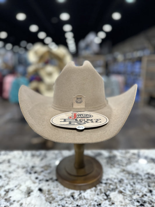 JUSTIN FELT 6X FAWN DYLAN PRE SHAPE