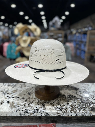 8200-2CBLK | AMERICAN STRAWHAT OPEN CROWN