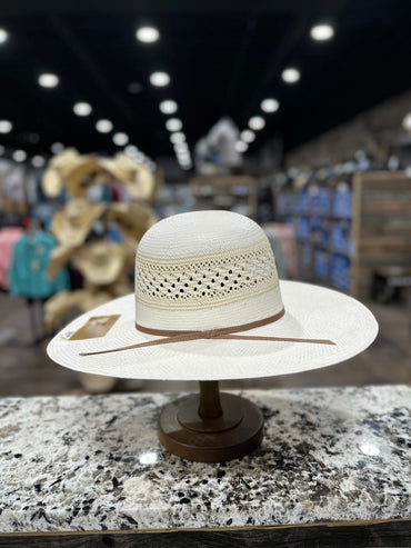 T73296 | TWISTER STRAW OPEN CROWN SHANTUNG