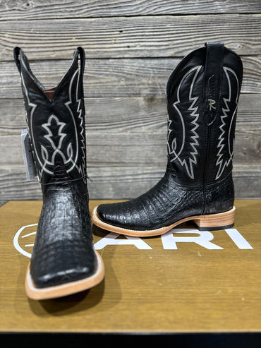 RANCHERS CAIMAN BELLY BLACK RANCHER TOE