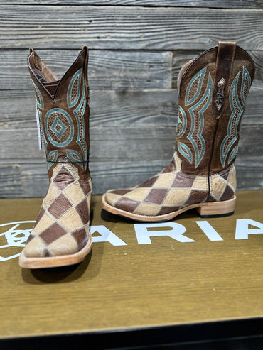 RANCHERS OSTRICH ROMBOS ARENA RANCHER TOE HYBRID SOLE