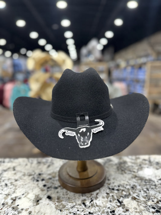 CUERNOS CHUECOS 6X BLACK CASTOR OSCAR