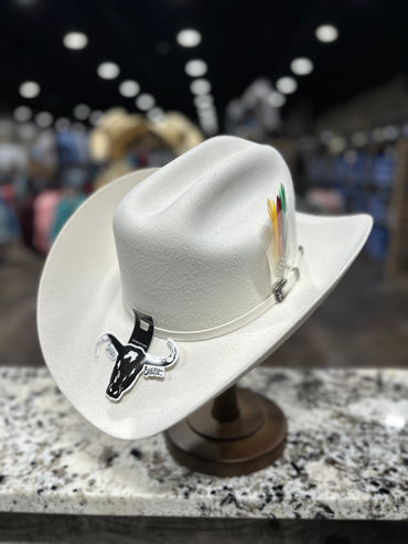 CUERNOS CHUECOS 6X WHITE CHAPARRAL PRE SHAPE