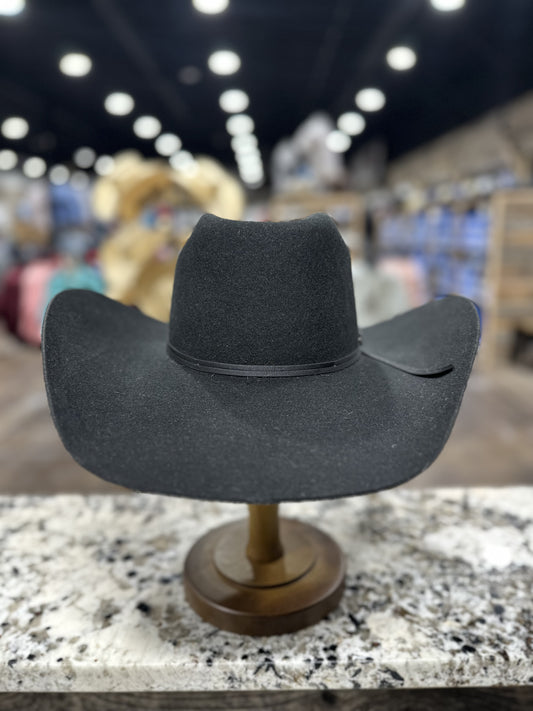 RESISTOL BLACK WOOL 3X 9TH ROUND- CODY JOHNSON
