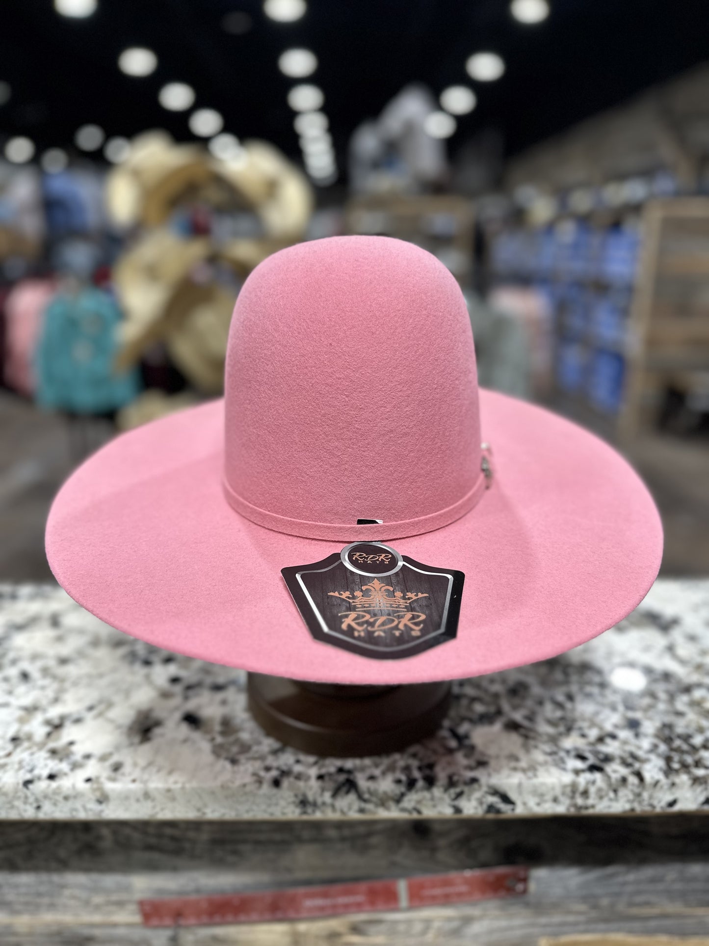 4XO200 | RDR FELT 4X PINK OPEN CROWN