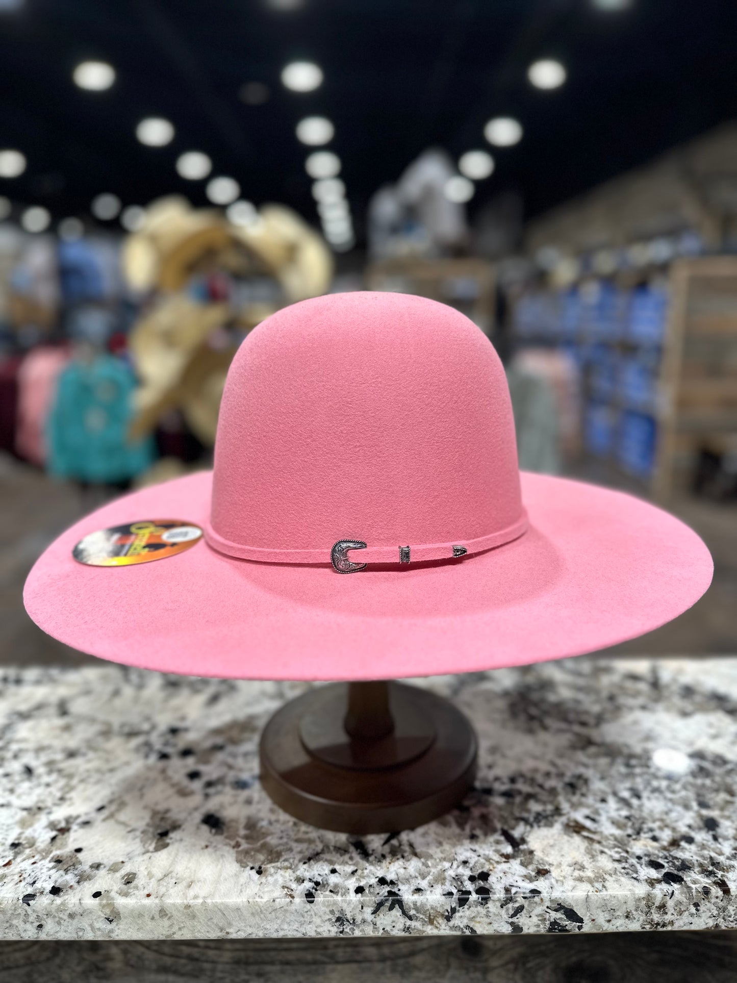 SERRATELLI PURE WOOL PINK OPEN CROWN