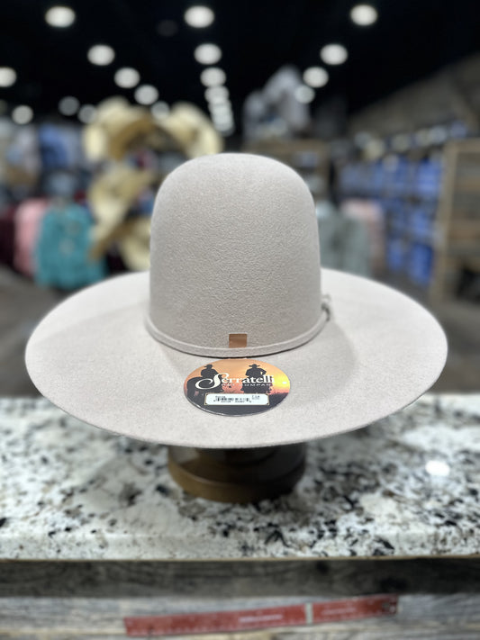 SERRATELLI PURE WOOL SILVERBELLY OPEN CROWN