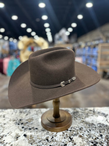 STETSON 6X CHOCOLATE SKYLINE 4 1/4 BRIM