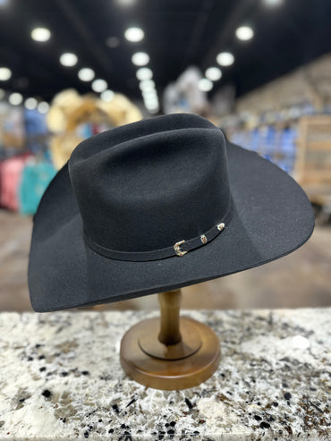 STETSON 30X BLACK EL PATRON - BRIM 4-1/4