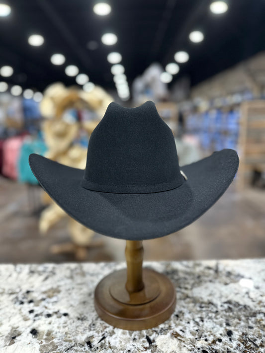 STETSON 30X BLACK EL PATRON - BRIM 4-1/4
