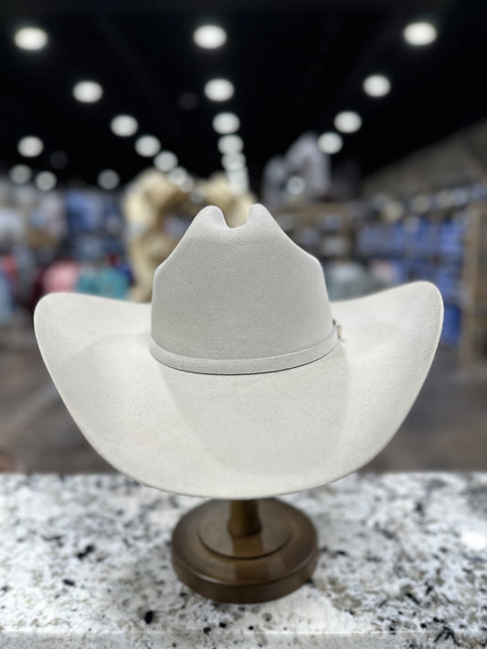 STETSON FELT 10X SILVERBELLY SHASTA 4 1/4 INCH BRIM