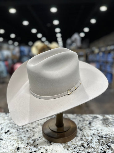 STETSON FELT 30X SILVERBELLY PATRON 4 1/4 BRIM