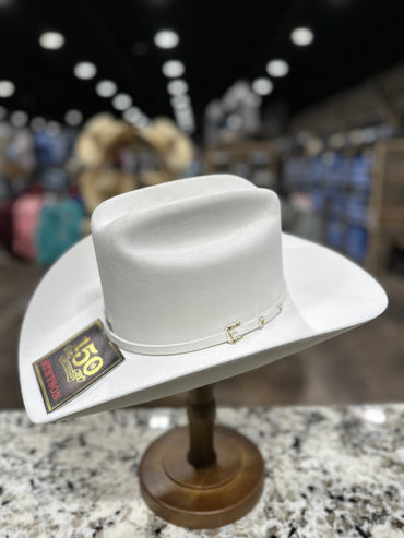 STETSON 30X WHITE EL PATRON 4 BRIM
