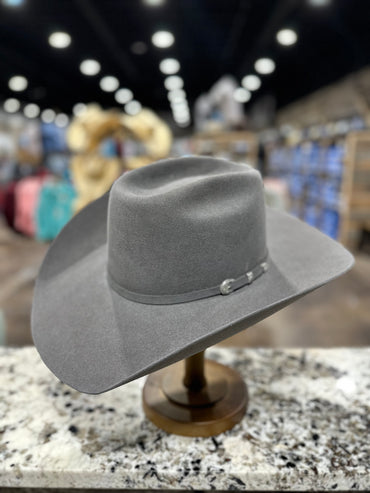RESISTOL FELT 6X GRANITE GREY THE SP CODY JOHNSON 4 1/4 INCH BRIM