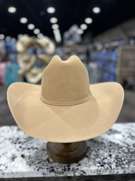 RESISTOL FELT 6X BUTTERSCOTCH MIDNIGHT 4 1/4 INCH BRIM