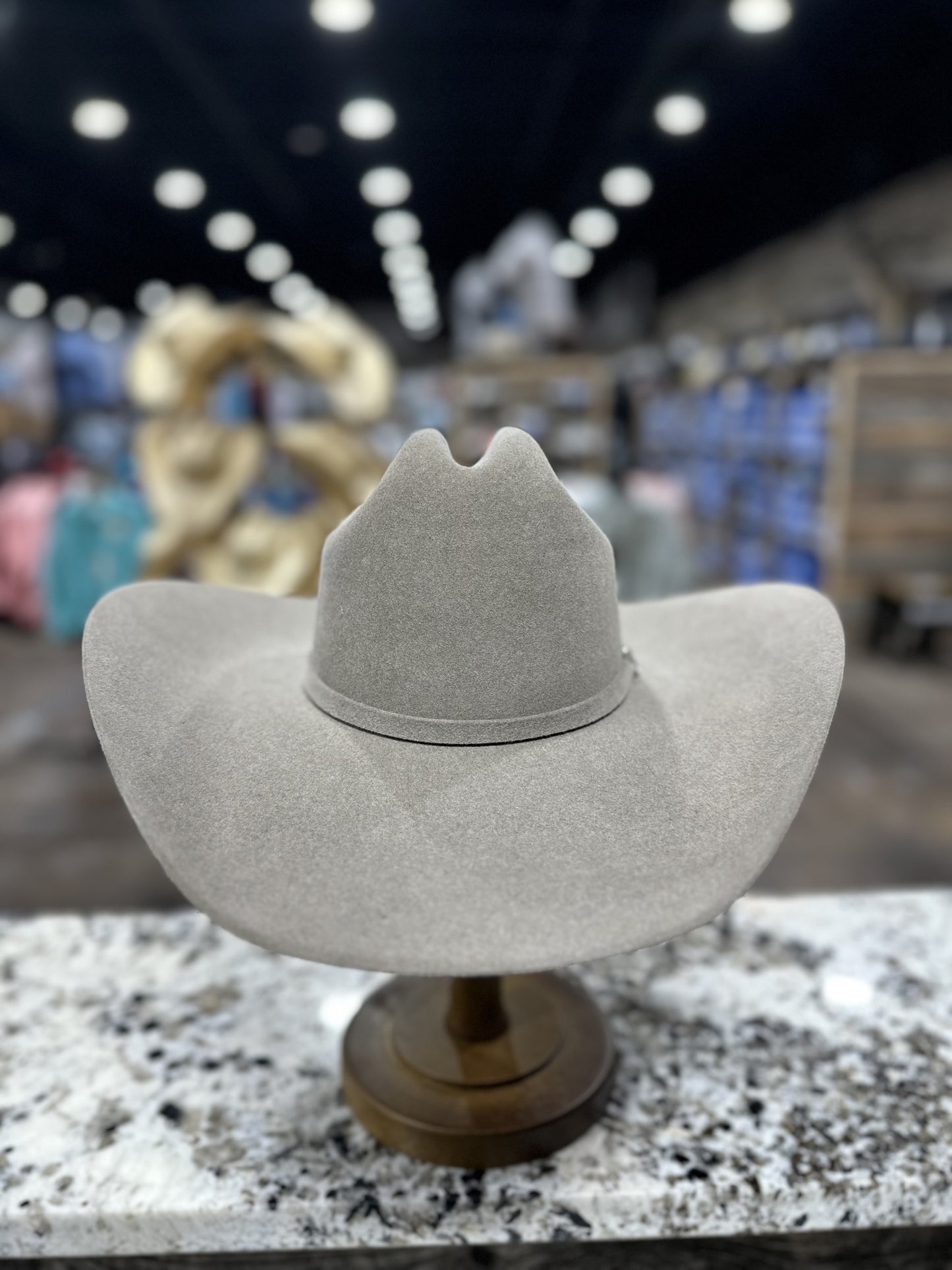 RESISTOL FELT 6X STONE USTRC BRIM 4-1/4