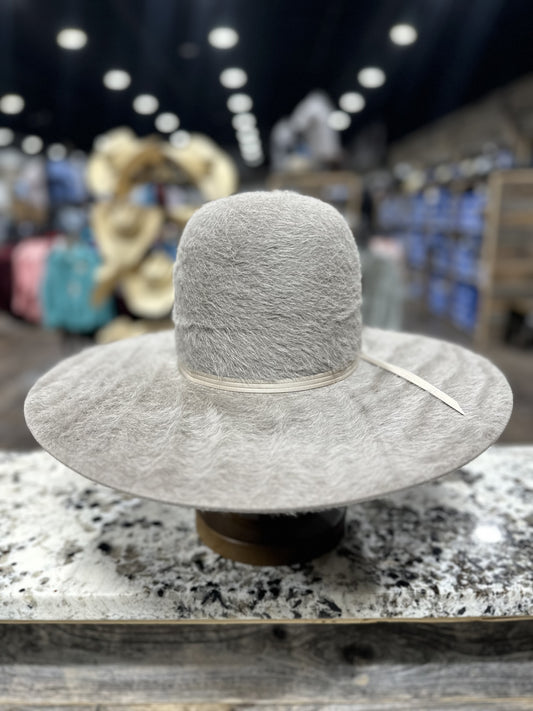 RESISTOL 8X GRIZZLY KODIAK STONE OPEN CROWN 5 INCH BRIM