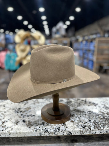 RESISTOL FELT 10X DU DUNN CHUTE BOSS PRE SHAPED 4 1/4 INCH BRIM