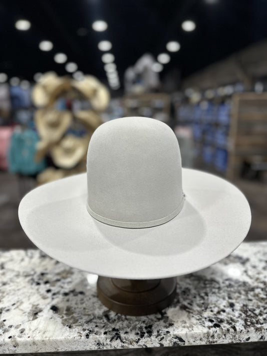 RESISTOL FELT 40X SILVERBELLY ARENA OPEN CROWN