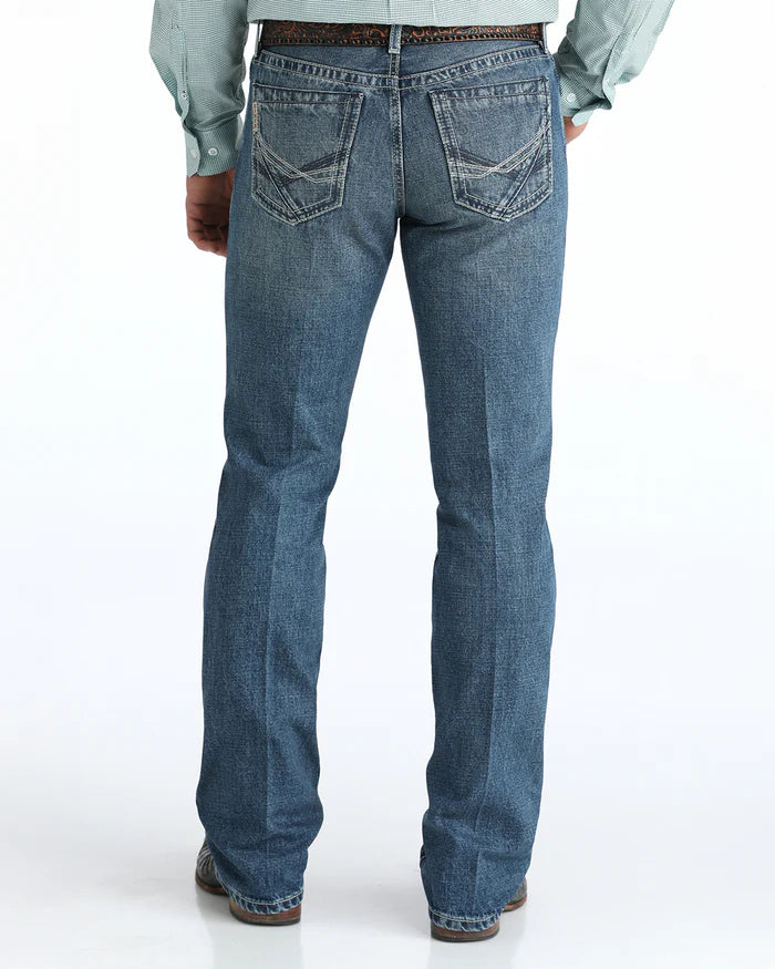 MB33136001 | CINCH MEN'S IAN SLIM FIT MEDIUM STONE INDIGO JEAN