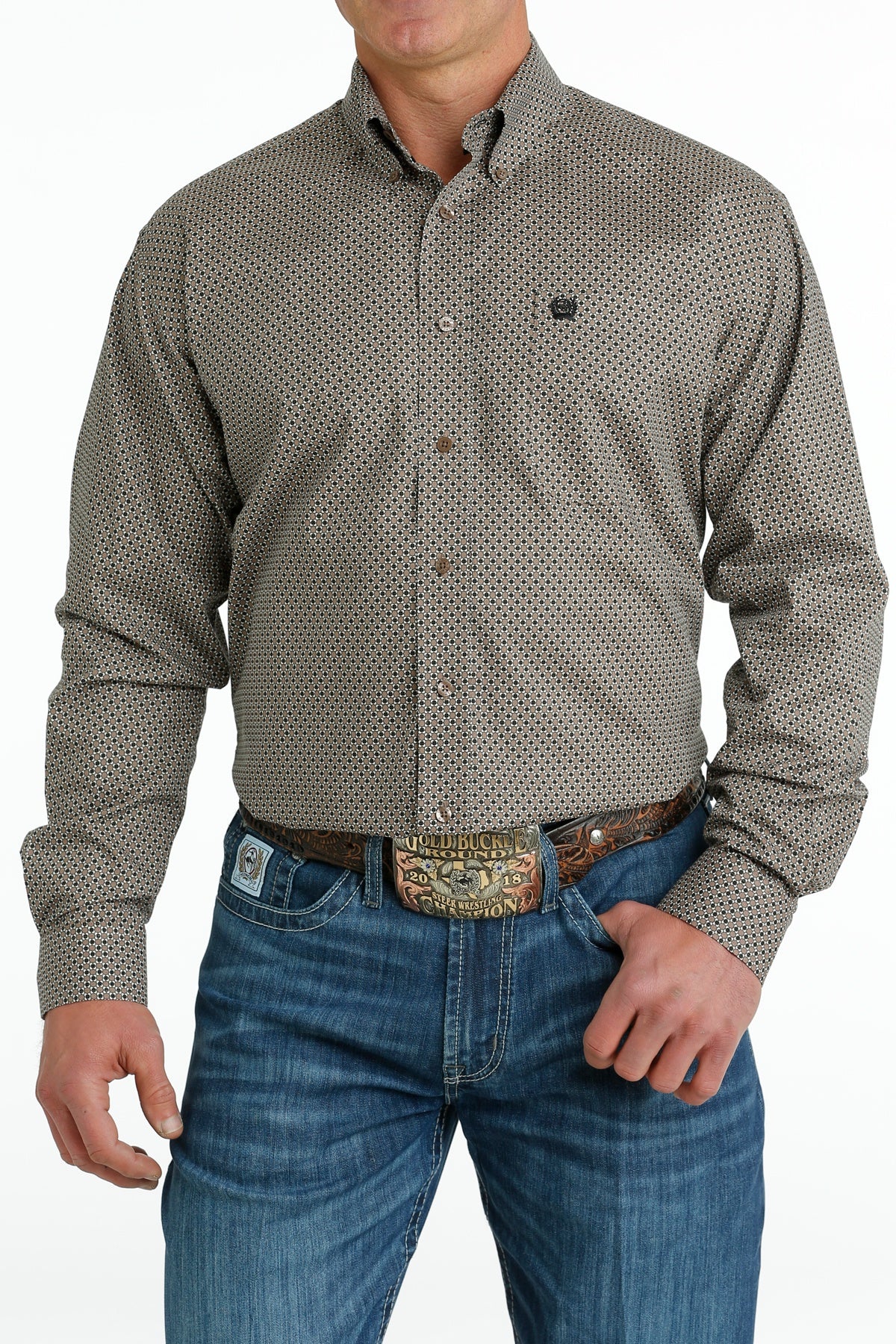 *FINAL SALE* MTW1105673 | MENS CINCH STONE LS BD