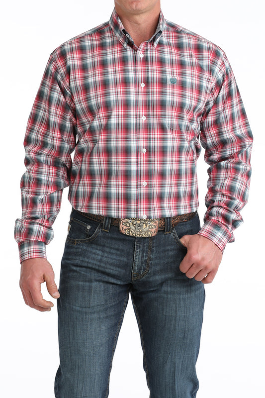 MTW1106047 | CINCH MEN'S PLAID MULTI COLOR L/S SHIRT