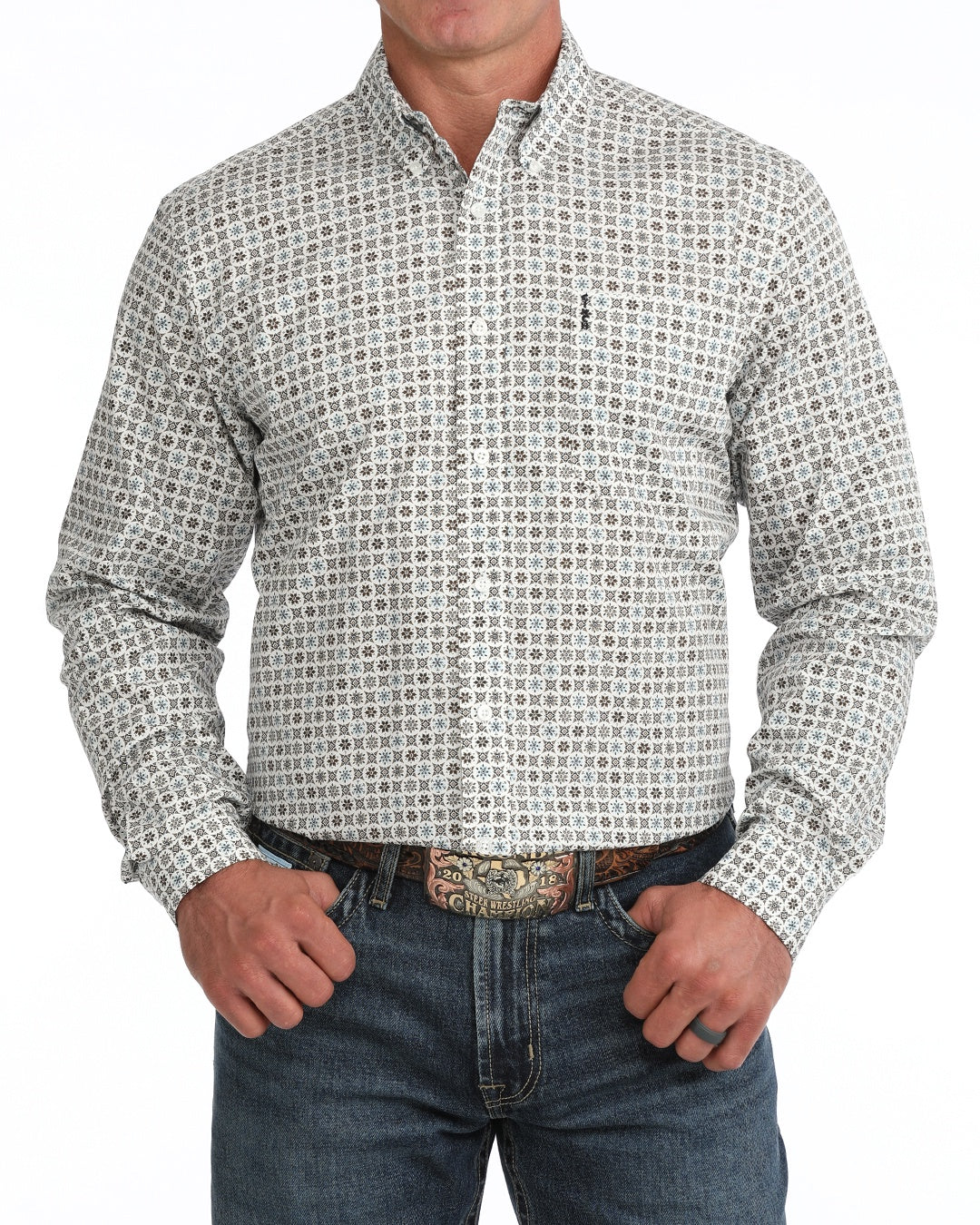 MTW1347165 | CINCH MENS L/S MODERN BUTTON UP