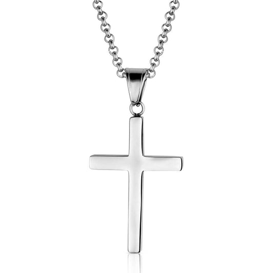 NC6580 | MONTANA SILVERSMITHS STRONGHOLD CROSS NECKLACE