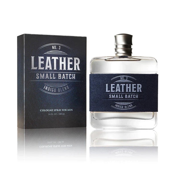 MEN'S NO. 3 LEATHER VINTAGE LABLE: INDIGO BLEND COLOGNE