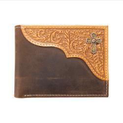 N500050344 | NOCONA CROSS CONCHO BIFOLD WALLET