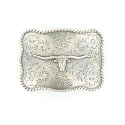 37228 | NOCONA LONGHORN FLORAL BUCKLE
