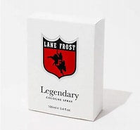 MEN'S LANE FROST LEGENDARY COLOGNE SPRAY-WHITE BOX